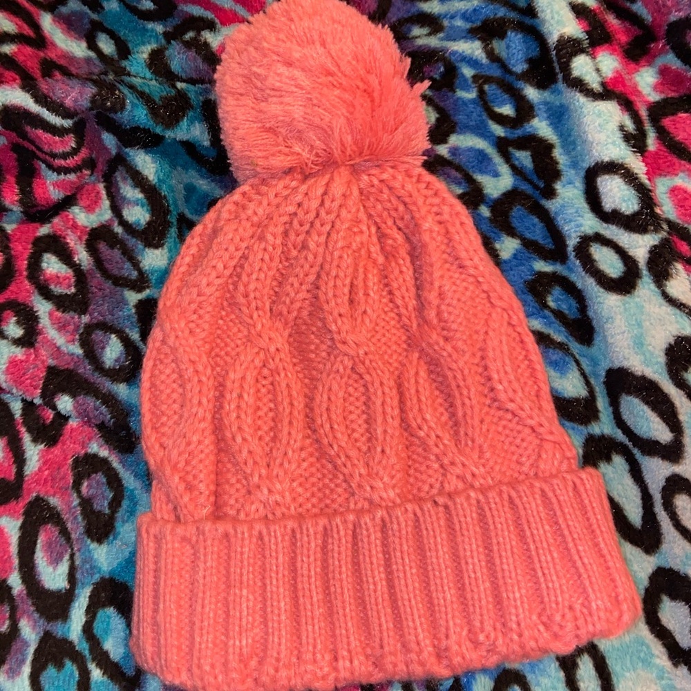 Pink beanie